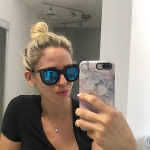 illesteva blue lenses Sunglasses